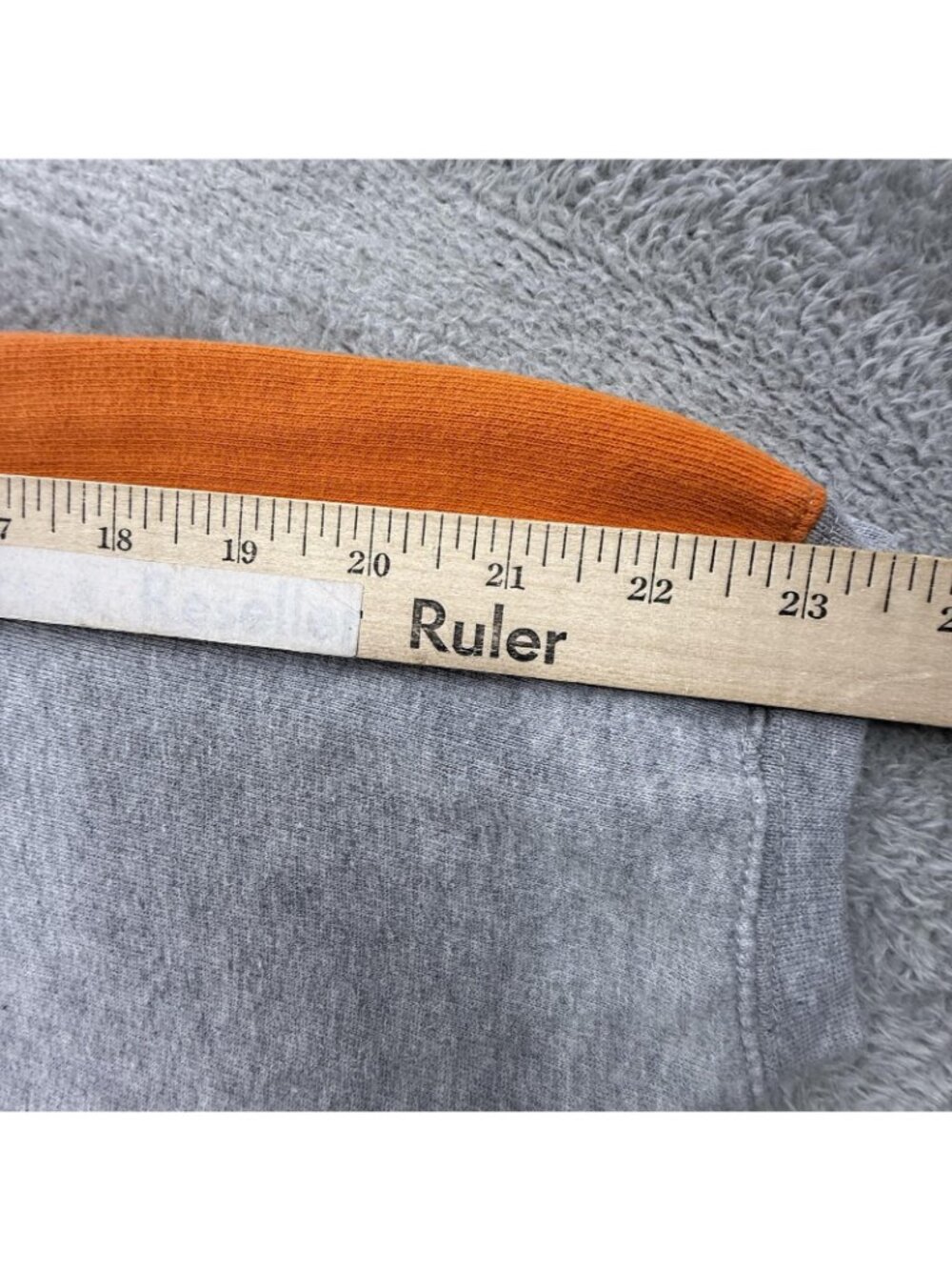 Vintage Auburn Tigers Sweatshirt Mens Medium Gray NCAA Football NCC Gold Apparel - Picture 15 of 16